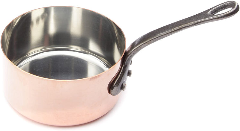 Baumalu Saucepan, Solid Copper, 16cm