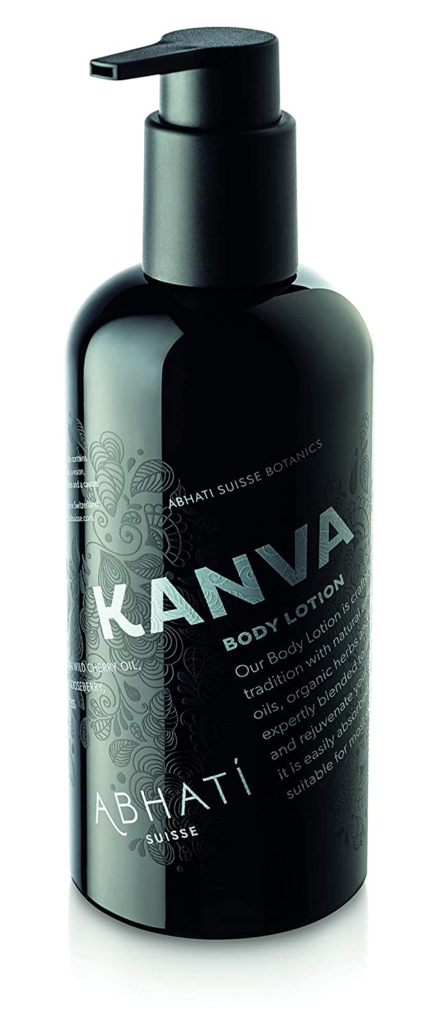 Abhati Suisse | KANVA Body Lotion | Natural | Nourishing & Moisturizing | Made in Switzerland | 300 ml