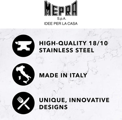 Mepra Flatware Set, Stainless Steel