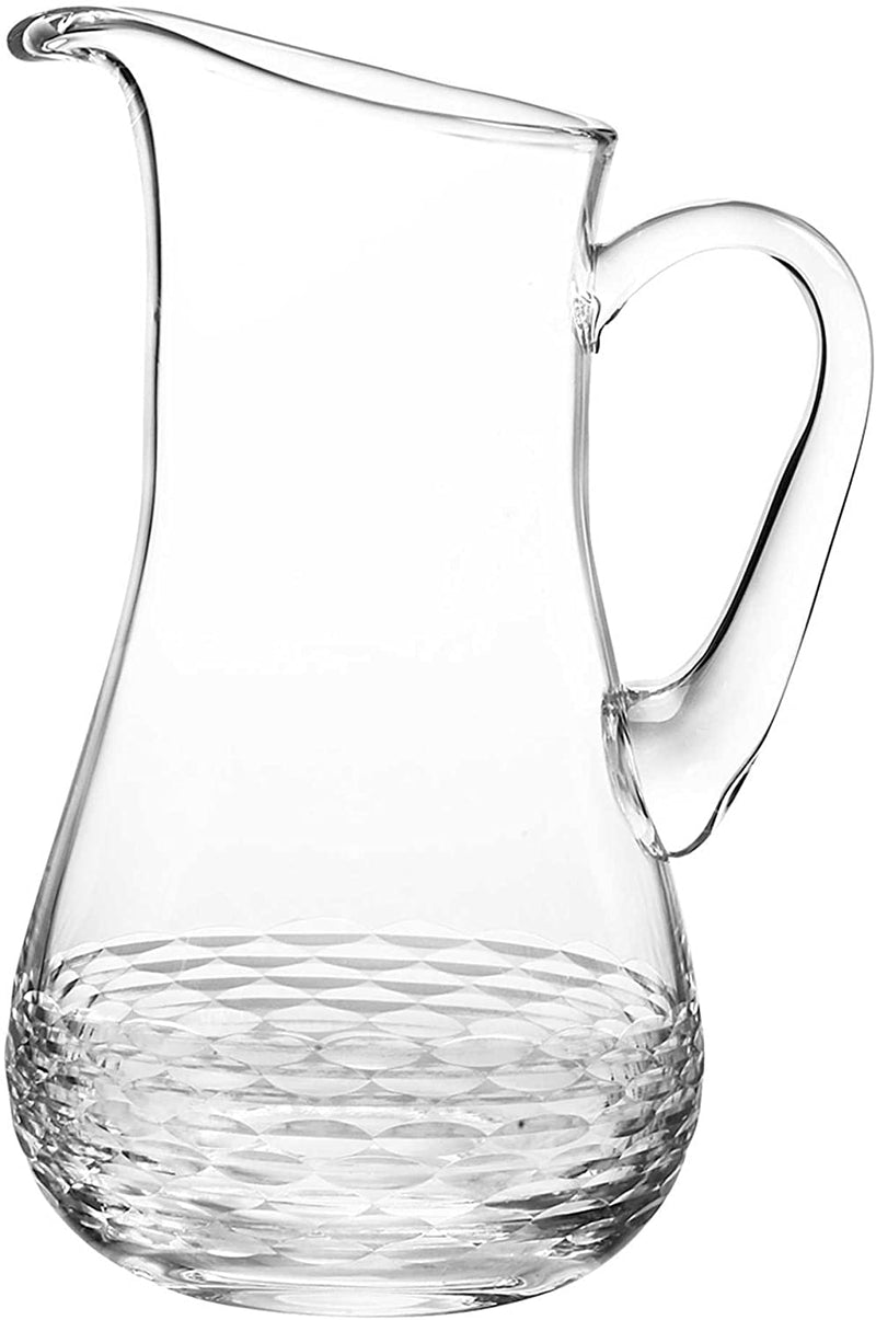 Qualia Glass Reef Clear Glass Pitcher, 52 oz