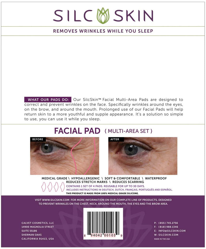 SilcSkin Facial Pad Multi-Area Set