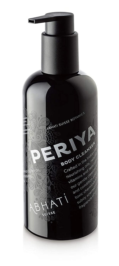 Abhati Suisse | PERIYA Body Cleanser | Naturally Foaming Botanical Formula | Nourishing Oils | Natural Antioxidants | Made In Switzerland | 300 ml