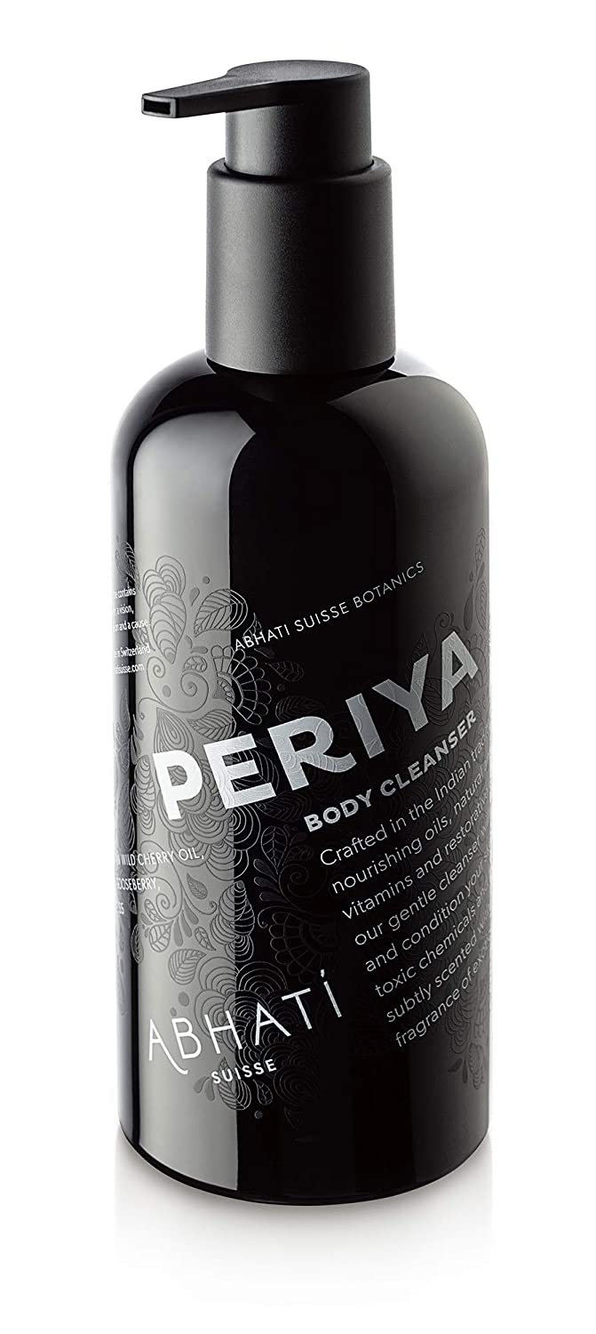 Abhati Suisse | PERIYA Body Cleanser | Naturally Foaming Botanical Formula | Nourishing Oils | Natural Antioxidants | Made In Switzerland | 300 ml