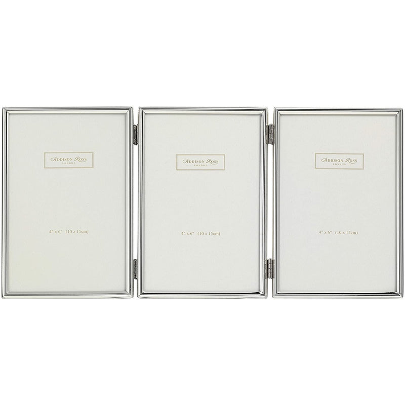 Addison Ross, Essentials Photo Frame, Silver Plate Treble, 4 x 6 Inches
