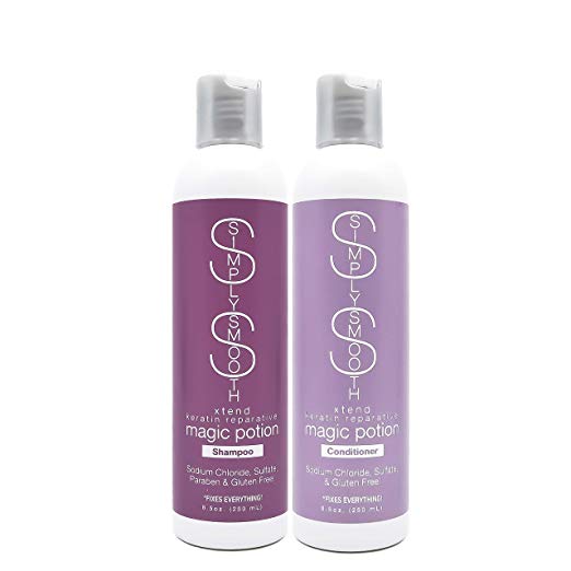 Simply Smooth Magic Duo, Xtend Keratin Reparative Shampoo & Conditioner 8.5 Ounce