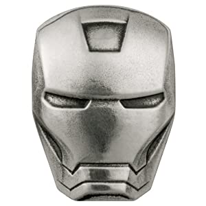 Royal Selangor Hand Finished Marvel Collection Pewter Iron Man Lapel Pin Gift