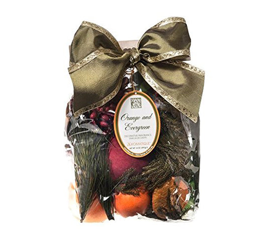 Aromatique Orange & Evergreen Fragrance Bag