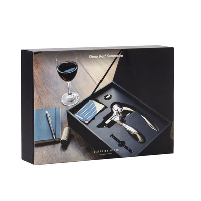 L'Atelier Du Vin Oeno Box Sommelier Set, Stainless Steel