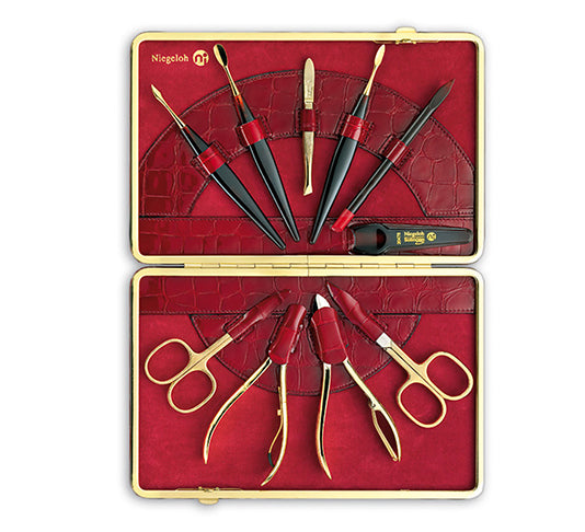 Niegeloh 24K Gold-plated Womens Manicure Set
