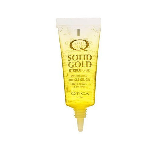 Qtica - Solid Gold Anti-Bacterial Cuticle Oil Gel 1/2 oz