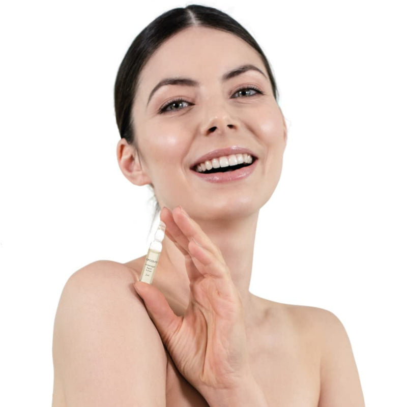 Arcaya Professional Skincare VITAMIN C Collagen Booster Ampoule Serum for Skin Elasticity - 5 ampoules of 2ml | .07 fl oz