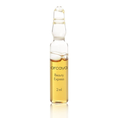 Arcaya Professional Skincare BEAUTY EXPRESS Smoothing Ampoule Serum for Fine Lines and Elasticity - 5 ampoules of 2ml | .07 fl oz