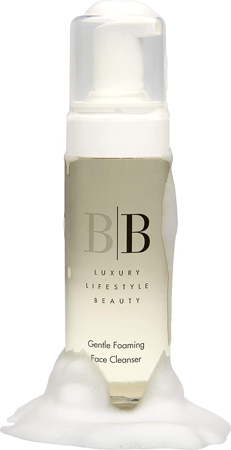 BB Lifestyle Gentle Foaming Face Cleanser, Cleanses & Purifies, Fragrance Free, For Sensitive Skin, Organic Hemp Extract