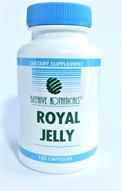Beehive Botanicals Royal Jelly Capules-1000 Mg-100 Count