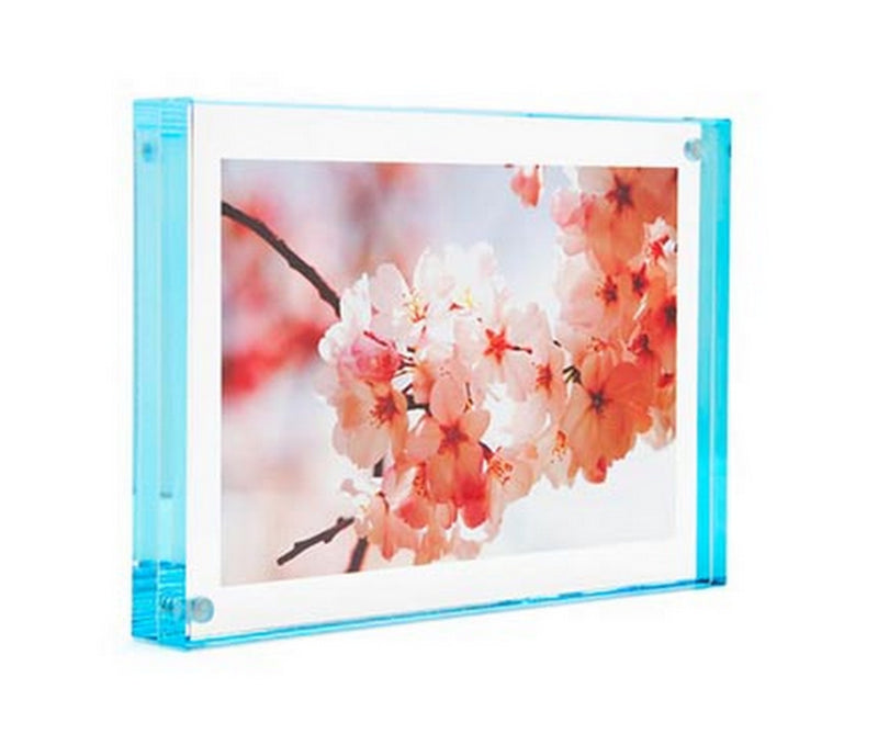 Canetti Color Edge Magnet Frame Pastel Aqua 4x6 inch