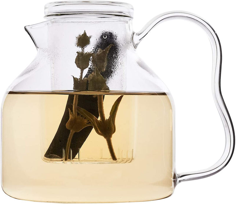 Sort of Coal - Heat Resistent Glass Bincho Teapot
