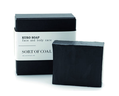Sort of Coal - Kuro Activated Charcoal Soap For Face & Body