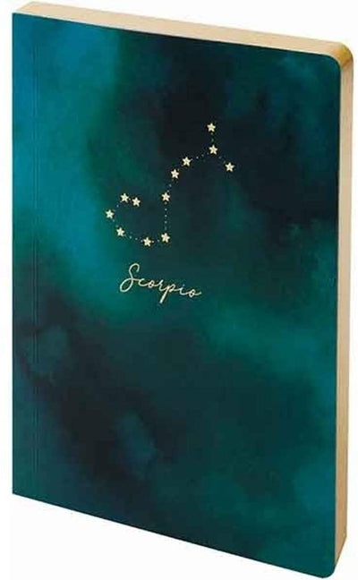 Portico Designs Constellations Softcover Lined Pocket Journal Notebook, Small 4 x 6-Inches, Scorpio