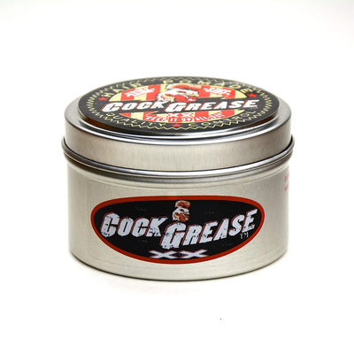 COCK GREASE Hair Pomade (XX) XXTRA Stiff "Keep It Up All Day" plenty of hold, just a little shine - 3.8 oz/108g