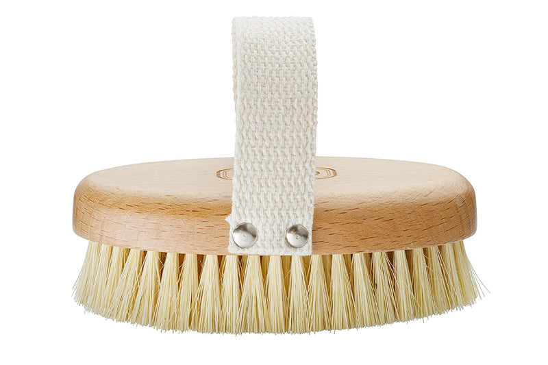 Gute Professional Dry Brush, Dry Skin Body Brush, Dry Brush with Cactus/Vegetable Bristles (Firm/Extra Firm Bristles)