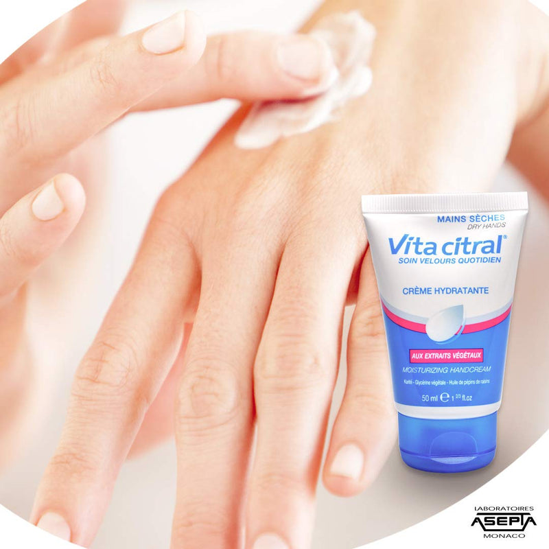 Vita Citral Moisturizing Hand Cream for Dry Hands 100ml + 33% Free - Intense Soothing and Softening Cream for Dry Hands