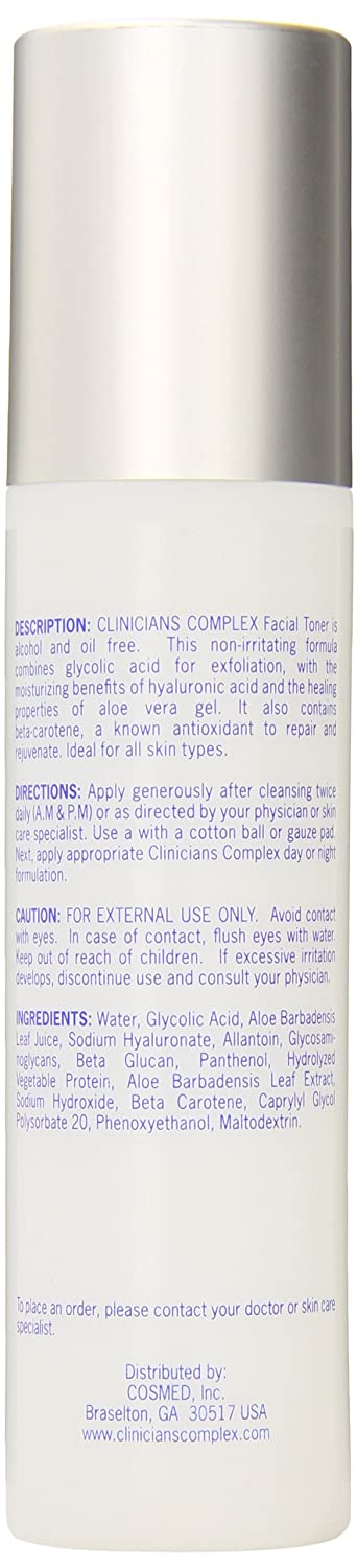 Clinicians Complex Facial Toner, 7.5 Ounce