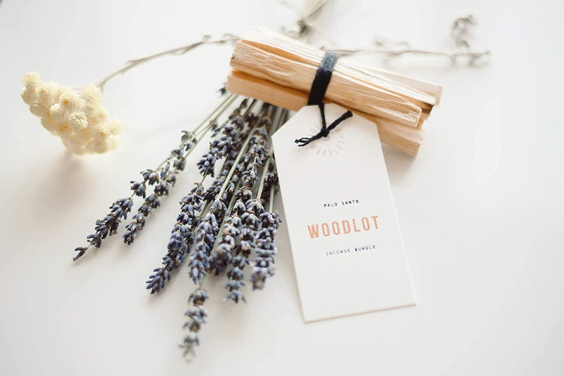 Woodlot Palo Santo Incense Cleansing Holy Wood, 5 Sticks