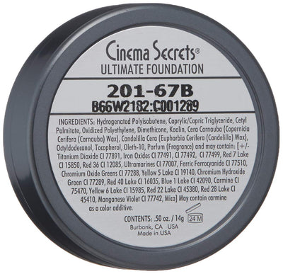 CINEMA SECRETS Pro Cosmetics Ultimate Foundation, 201-67B