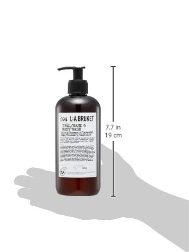 L:A Bruket No. 094 Sage/Rosemary/Lavender Hand & Body Wash - 450 ml