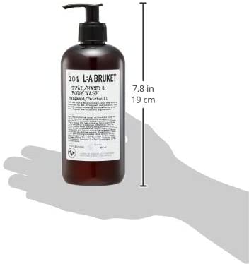 L:A Bruket No. 104 Bergamot/Patchouli Hand and Body Wash 450 ml