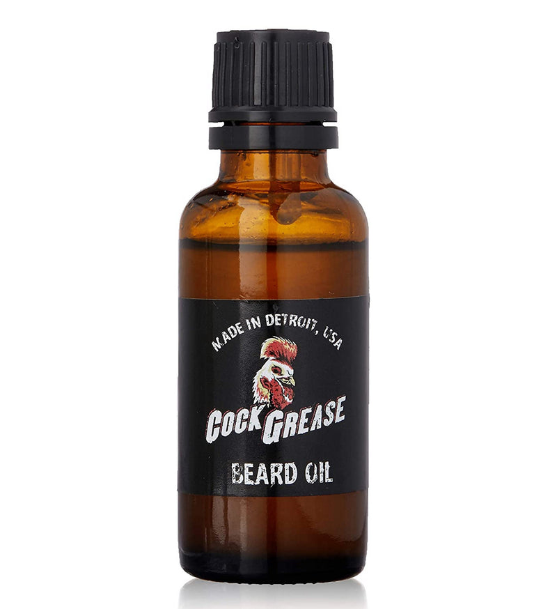 COCK GREASE (Beard Oil) With Aloe Vera and Coconut Oil - 1 oz/30ml