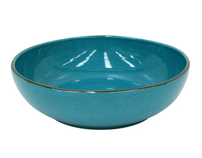 Casafina Sardegna Collection Stoneware Ceramic Pasta/Serving Bowl 11.75", Blue