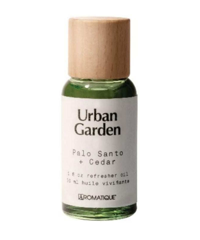 Aromatique Urban Garden Refresher Oil 1.0 oz (Palo Santo Cedar)