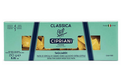 Cipriani Food Extra Thin Egg Pasta, Tagliardi, 250 Gram (Pack of 2)