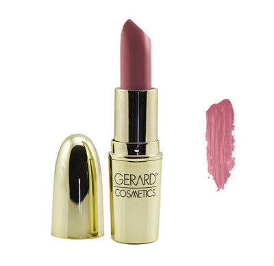 Gerard Cosmetics Matte Finish Lipstick NUDE- Long wear soft & comfortable HIGHLY PIGMENTED lip color, smooth formula CRUELTY FREE AND MADE IN THE USA