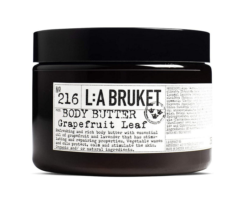 L:A Bruket No. 216 Grapefruit Leaf Body Butter 350 g