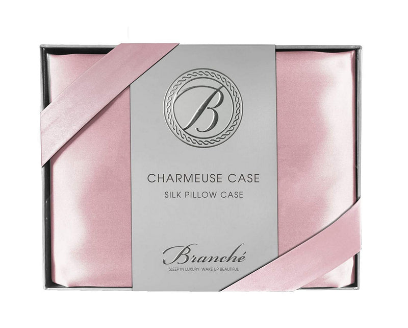Branché Charmeuse Case, Blush, Queen/Standard- 20" x 28"