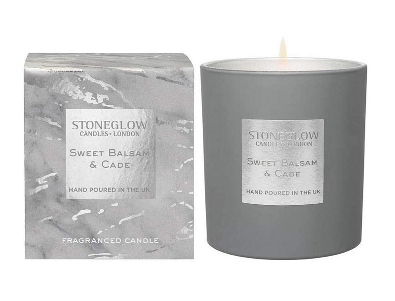 Stoneglow Candle Luna Collection Sweet Balsam & Cade Scented Candle Tumbler 9inches