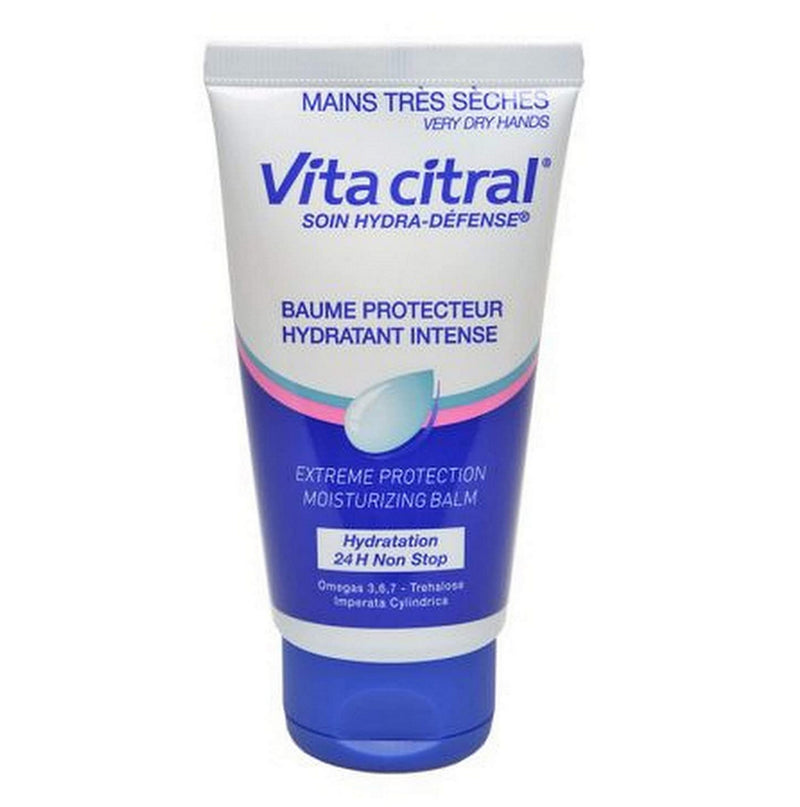 Vita Citral Hydra-Defense Hand Balm for Dry Hands 75ml - Intense Soothing and Softening Balm for Dry Hands