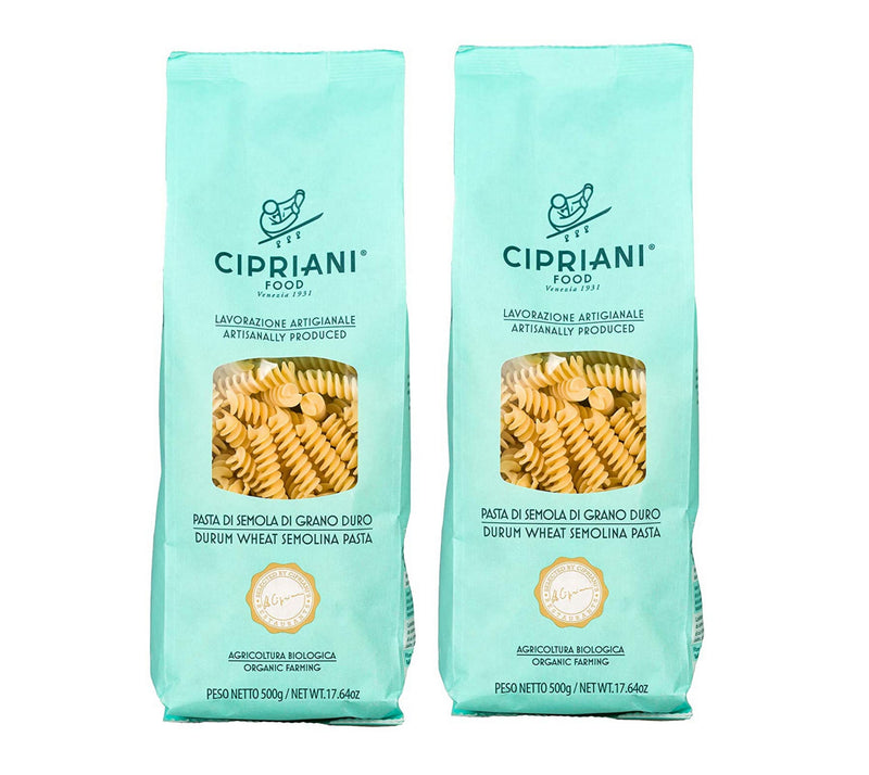 Cipriani Food Organic Fusilli - 17.64 oz (2 Pack)