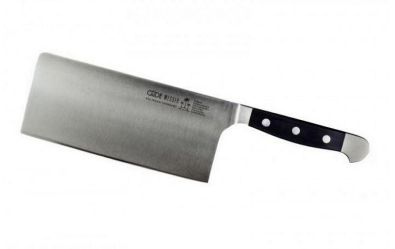 Güde Alpha Series Hand Forged Ice Hardened Stainless Steel Hostaform Handle Chinese Chef&