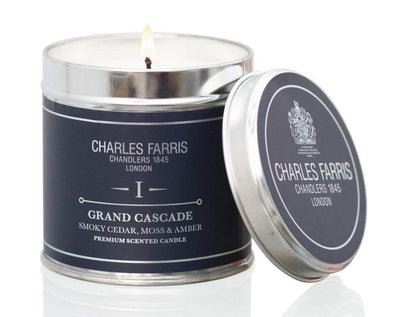 Charles Farris "Grand Cascade" Home Scents Candle, Tin, Multi-Colour