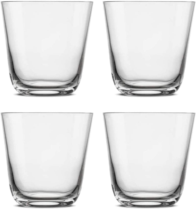 NUDE Glass Savage Water Glass 8.75 oz. - 3.25"W x 3.25"H Set of 4