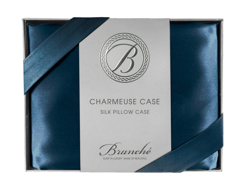 Branché Charmeuse Case, Boudoir, Sapphire (12" x 16")