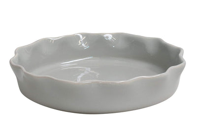 Casafina Cook & Host Collection Stoneware Ceramic Pie Dish 10.75" (Grey)