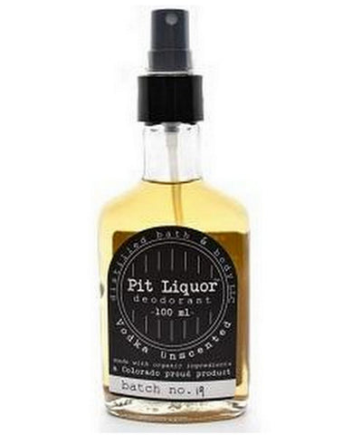 Pit Liquor Spray-On Natural Deodorant 100ml (Vodka Unscented)