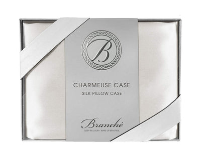 Branche Charmeuse Case, Boudoir, White 12" x 16"