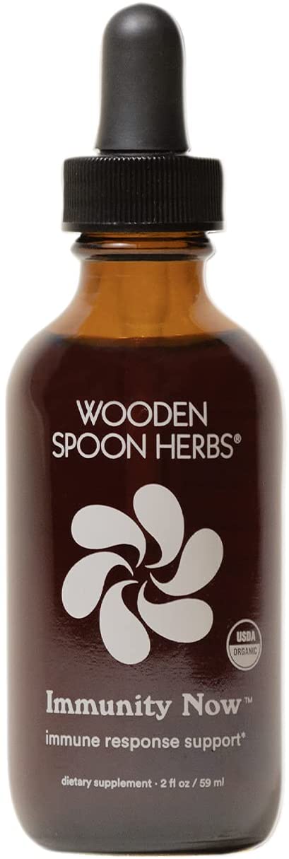Wooden Spoon Herbs Immunity Now Herbal Tincture for Immune Response Support - 2 fl oz/59 ml