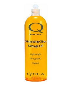Qtica Smart Spa Stimulating Citrus Massage Oil 35oz