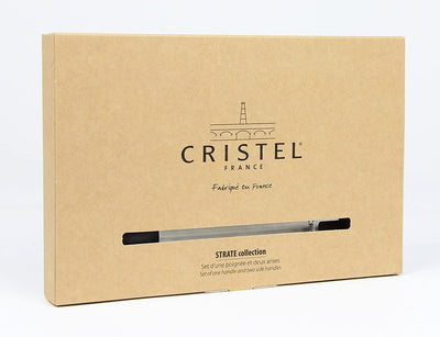 Cristel Strate SPPLSX Set of Handles, Silver